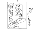 0k2s1-64331a Kia Genuine Oem Shift Boot