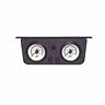 26159 Air Lift Accessory Panel Dual Gauge Pressure Buttons Switch Kit