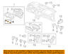 37115scva01 Honda Oem Dash Cluster Lens Stopper