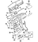 73311-65j10 Suzuki Genuine Oem Cluster Housing