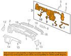 77105s10a06zz Honda Oem Instrument Panel Assy