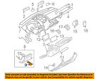 7l6711878f Volkswagen Vw Oem Touareg Instrument Panel Lever