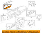 7p68588639b9 Volkswagen Vw Oem Touareg Instrument Panel