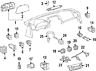 85535-0r030 Toyota Genuine Oem Power Outlet Cover