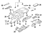 8t1-820-951-e -wvf Audi Genuine Oem Center Outlet