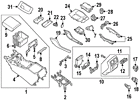 96915-3ja0a Infiniti Genuine Oem Shift Panel