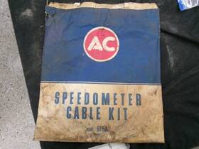 846890 Ac 1937-58 Chevrolet Including Corvette Speedo Cable Kit Gm 846890/ac# 615
