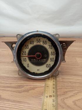 1560070 Ac Spark Plug Vintage Speedometer Gauge Car Auto Old Chevy Gm Buick Olds #1