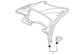 77104-tjb-a01za Acura Genuine Pad Driver Upper Nh900l Deep Black