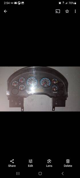 32485-101 Ad International Genuine 2010-16 Maxforce Cluster Gauge Diesel