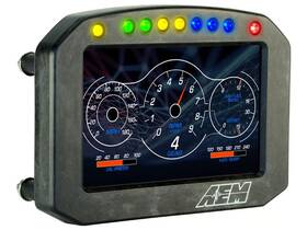 30-5603f Aem Cd-5lgf Flat Panel Digital Dash Display
