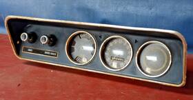3641747 Amc Vtg 1970-1975 Hornet Dash Bezel Gauge Custer Speedometer Housing Temp Fuel