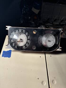 62950-12 Amc 68 69 1968 1969 Javelin Untested 120 Speedometer Cluster
