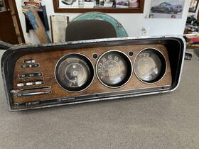 Sf5756756 Amc 1976 -85 Jeep Grand Wagoneer Instrument Cluster Climate 77 78 79 80 81 82 83 84