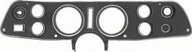 K-k968 Amd Auto Metal Direct Dash Carrier With Chrome Trim Fits 1970-1972 Chevrolet Camaro