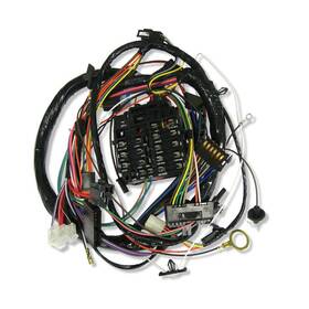 American Autowire 23254 1972 Chevelle Round Ss Dash Wire Harness Fuse Box With Warning Lights