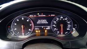 257-55102 Audi Speedometer Cluster Mph With Night Vision Opt 9r1 Fits 12-15 A6 10291930