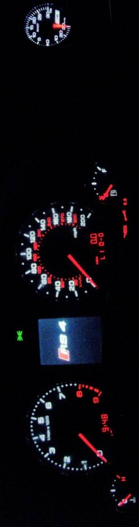 8e0920981r Audi Rs4 B7 4.2 V8 Bns Genuine Speedometer Instrument Cluster Clocks