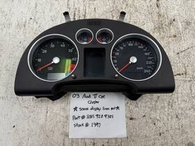 8n19z0930s Audi 00 01 02 03 04 05 06 Tt Mk1 Metric Speedometer Gauge Cluster