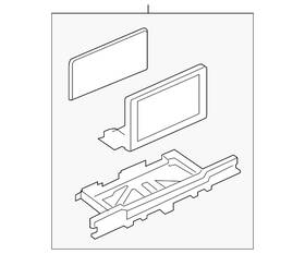 8w0-919-605 Audi Genuine Driver Information Display