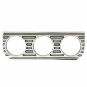 Okp3cc9d9 Aurora Instruments Vintage Finned 3 Gauge Bezel Mount Big Dog Early 2 Din Mg Tc Imca Matchless Sbc