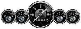 Auto Meter 046074020032 2003 Black Diamond 5-gauge Kit
