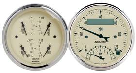 1820 Auto Meter 3-3/8in A/b Quad/speedo/tach Combo 1820 Auto Meter 3-3/8in A/b Quad/speedo/tach Combo