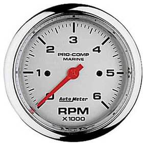 Auto Meter 460741616746 200752-35 Pro-comp Ultra Lite Marine Tachometer Diameter 3-3/8 Range