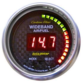 Autometer 046074047787 4778 Carbon Fiber Wideband Air-fuel Ratio Gauge For Vehicles