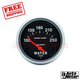 Aut3531 Autometer 657896862788 Gauge Water Temp