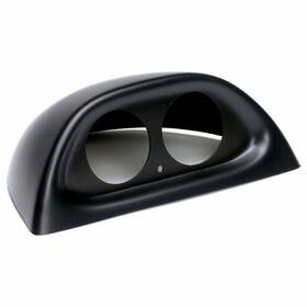 Tlx-atm10001-cl360a70 Autometer Dash Pod For Ford Mustang 1994-2004 52mm Black Dual