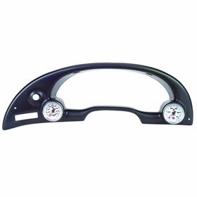 Tlx-atm10003-cl360a70 Autometer Cluster Bezel For Ford Mustang 1994-2000 52mm Black Dual Instrument