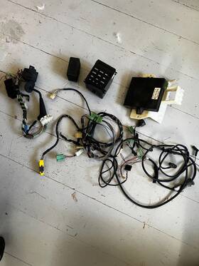 61121386258 Bmw E30 Late Model 13 Button On-board Computer Obc Retrofit Kit 1988-1993 Oem 72