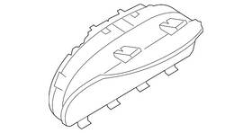 62-10-8-795-222 Bmw Genuine Cluster Assembly