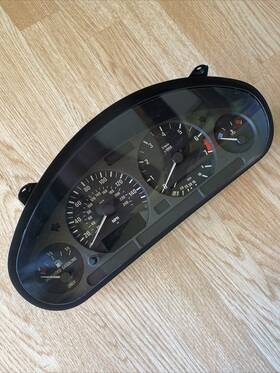62108379811 Bmw 91-99 E36 323 325 328 Dashboard Instrument Cluster Speedometer Unit Mph Oem