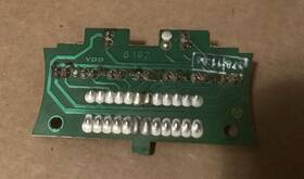 62111377669 Bmw E30 Instrument Cluster Si Led Light Circuit Board Service Indicator 1/86-92