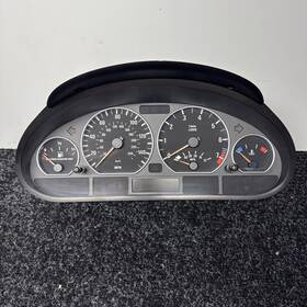 62116985687 Bmw 02-06 E46 330ci Coupe Convertible Instrument Gauge Cluster Manual Oem 144k