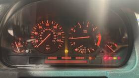 62119155817 Bmw E53 X5 E38 740i 740il 750il Instrument Cluster Odometer Mph Oem 185k Miles