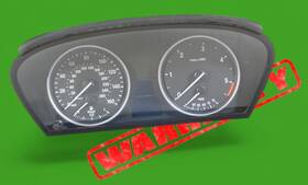 62119218857 Bmw 2009-2013 X5 M57 Diesel Speedometer Instrument Cluster Odo Odometer 9218857