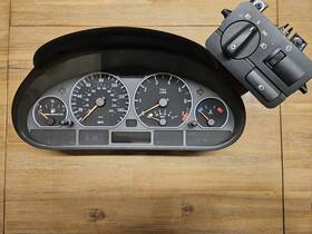Bmw 6936830 E46 Zhp Instrument Cluster And Lcm Module Manual Transmission