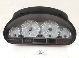 7837973 Bmw 01-06 Oem E46 M3 Instrument Cluster Gauge Speedometer Mph Smg