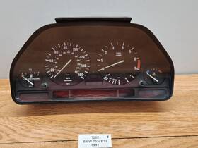 8350524 Bmw 88-92 Oem E32 735 At Instrument Cluster Guage Speedometer Vdo