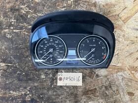 9187066 Bmw 2006-2013 E90 3 Series Speedometer Instrument Gauge Cluster Black