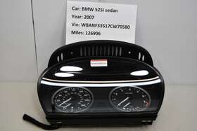 A2c53103634 Bmw 2007 525i Speedometer Instrument Cluster Oem And Sana