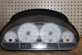 62117834419 Bosch 2001 - 2006 Bmw E46 M3 Speedometer Instrument Cluster 7834419