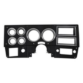 05-218 Brothers Trucks Instrument Cluster Bezel - With A/c Black/chrome