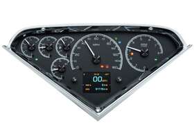 Brothers Trucks Hdx5900black Hd Analog/digital Gauges - Black
