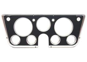 Inst105 Brothers Trucks Instrument Bezel - 7 Hole Black/chrome