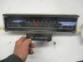 16140426 Cadillac 90-91 Deville Speedometer Cluster 105k Analog