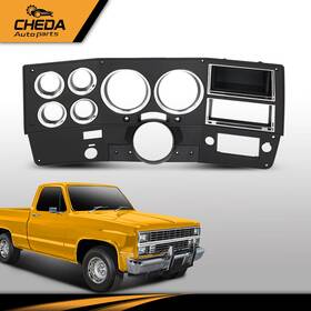 Gpl26285 Cheda Fit For Chevrolet Gmc 1981-1983 Truck Dash Instrument Bezel With A/c Storage New